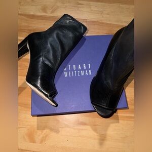 Open Toe Booties 9.5